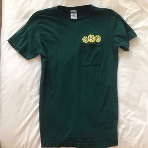 Green Ripndip floral top